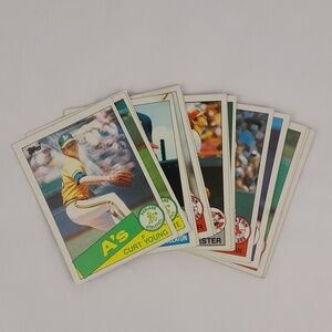 Vintage 1985 Topps Chewing Gum Baseball Cards